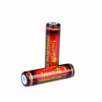 ราคา 2 Pack Button Top 3 7V 3400mAh 18650 Li ion Rechargeable Flashlight 1XCB (9927907865)