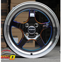 ราคา 4วง ล้อแม็กขอบ 15 ล้อแม๊กสำหรับรถเก๋งเล็กทั่วไป สีพิเศษ ไทเทเนี่ยม กว้าง 7 นิ้ว ออฟ 35 ส่งฟรี (21241892268)