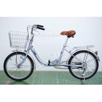 ราคา จักรยานแม่บ้านญี่ปุ่น ล้อ 20 นิ้ว ไม่มีเกียร์ อลูมิเนียม สีม่วง จักรยานมือสอง (19494105784)