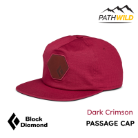 ราคา BLACK DIAMOND PASSAGE CAP Dark Crimson หมวกแก๊ป เนื้อผ้าโพลีเอสเทอร์ ระบายอากาศดี (15606053415)