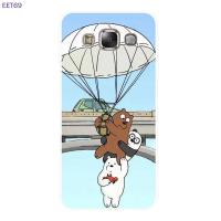 ราคา QNERสำหรับSamsung Galaxy E5 หมีรูปแบบ 10 Silicon TPUโทรศัพท์เคสหลังฝาครอบ (4013952245)