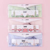 ราคา ชุดไม้บรรทัด ชุดเครื่องมือวัดสำหรับนักเรียน ไม้บรรทัดคณิตศาสตร์ ครึ่งวงกลม สามเหลี่ยม (21030717849)