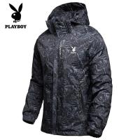 ราคา เสื้อแจ็คเก็ตคู่ลายพรางเพลย์บอยมีฮู้ดชุดการเดินป่ากันน้ำกลางแจ้งฤดูใบไม้ร่วงและฤดูหนาวเสื้อแจ็กเก็ตบางแจ็กเก็ตใบเมเปิล (17204629685)