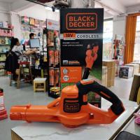 ราคา GWC1820PCF เครื่องเป่าลมใบไม้ไร้สาย 18V พร้อมแบตเตอรี่ 18V x1ก้อน แท่นชาร์จ BLACK DECKER สินค้าเเท้รับประกัน (5593650822)