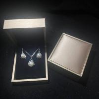 ราคา ไข่มุกน้ำจืดลูกปัดเพชรเต็มสร้อยคอต่างหูหญิง925เงินแท้ฝังเพทายธรรมชาติเครื่องประดับชุดสองชิ้น INS (17635291310)