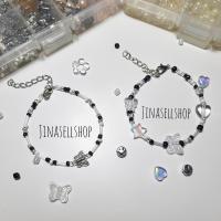 ราคา พร้อมส่ง กำไลลูกปัด กำไลข้อมือ กำไลลูกปัดมินิมอล กำไลลูกปัดน่ารัก jinasellshop (12458685623)