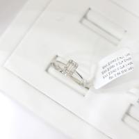 ราคา Amantio Diamond แหวนเพชรบาเกตประกบ น้ำ99 เพชรแท้ทองแท้18k (15595641697)