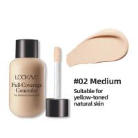 ราคา Dorisna 12Ml Matte Makeup Foundation Cream Professional Face Concealer Liquid Dark Circles Long Lasting Concealer Cream Cosmetic (17669019395)