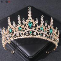 ราคา เจ้าสาวมงกุฎ Headwear แต่งงานวันเกิดมงกุฎผ้าโพกศีรษะมุกย้อนยุคหรูหราผมดูดีอุปกรณ์ผมสำหรับหญิงมงกุฎคริสตัลสุดหรูมงกุฎเจ้าหญิง (16248385515)