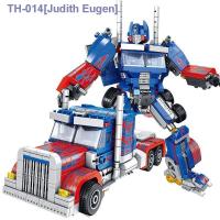 ราคา Compatible with LEGO Optimus Primes carriage Transformers robot model puzzle assembly building blocks boy toy gift (20393178795)