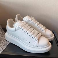 ราคา small white shoes womens 2023 mcqueenˉautumn and summer new leather all match muffin thick bottom inner heightening womens shoes casual couple shoes (18908241703)