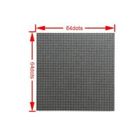 ราคา Free Shipping P2 5 SMD2121 64x64 Pixels RGB Full Color Indoor LED Panel Module Advertising TV Display Screen (10383513869)