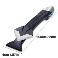 ราคา เครื่องมือตัดแต่งเครื่องมือพลั่วพลั่วพลาสติกสองหัวแบบกาวแก้วมุมลบร่วมพลั่วตักพลั่วพลาสติกเครื่องมือก่อสร้าง (20814652827)