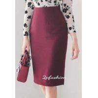 ราคา กระโปรงทำงาน กระโปรงทรงดินสอผ่าหลังทับ กระโปรงทรงสวย (18131026069)