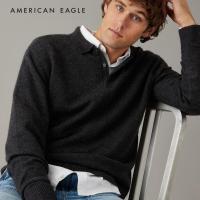 ราคา American Eagle Long Sleeve Sweater Polo เสื้อ สเวตเตอร์ ผู้ชาย แขนยาว NMSC 014 1813 008 (21017643015)