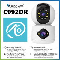 ราคา VSTARCAM C992DR FULL HD 1080p 2 0MegaPixel iP Camera WiFi กล้องวงจรปิดไร้สาย เลนส์กล้องคู่ (19860565411)