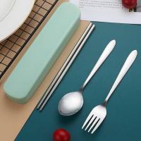 ราคา ช้อนส้อมพกพา ช้อนส้อม กล่องใส่ช้อน ชุดช้อนส้อม ชุดช้อนแบบพกพา ชุดช้อนส้อมสแตนเลส กล่องช้อนส้อม (10481015370)