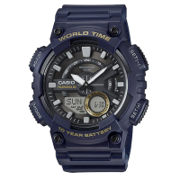 ราคา W 800AEQ 110W Casio Digital นาฬิกาข้อมือคาสิโอ ดิจิตอล ทรงสปอร์ต แบตเตอรี่10 ปีสายยางกันน้ำ 100m นาฬิกาข้อมือ รุ่น W 800H 1A AEQ 110W 1A จากร้าน MIN WATCH (13709711256)