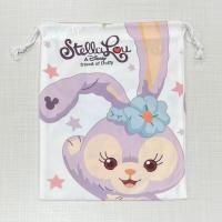 ราคา ถุงผ้าหูรูด ลายการ์ตูน ใบใหญ่ 26x30cm (15802162166)