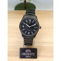 ราคา ORIENT Japan ผู้ชาย FER21001B0 สแตนเลสรมดำ ตัวเลขสีทอง สีขาว พรายน้ำ ประกันศูนย์ (18804832595)