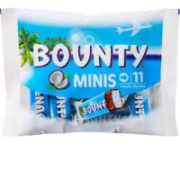 ราคา Chocolate Bounty MINIS TRAVEL ช็อคโกแลตสอดไส้ครีมมะพร้าว 1ถุง 11ชิ้น ขนาดห่อใหญ่ ขนมนำเข้า (15592952667)