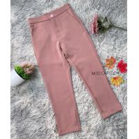 ราคา พร้อมส่ง กางเกง8ส่วนหญิง กางเกง8ส่วนผ้าโรเชฟ กางเกงขายาวผญ กางเกงทำงานผญ กางเกงขาเดฟเอวสูง กางเกงทำงานสีดำ รุ่น8ส่วนกระดุมหน้าไซส์S XXL (8394561251)