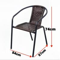 ราคา Cat ชุดโต๊ะเก้าอี้หวาย ชุดรับแขกหวาย PE ท็อปโต๊ะกระจก เฟอร์นิเจอร์กลางแจ้ง (15001966635)