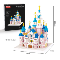 ราคา ของเล่นเด็ก ตัวต่อเลโก้ เลโก้ ปราสาท เลโก้ขนาดใหญ่ปราสาทดิสนีย์อาคารอิฐปริศนาเข้ากันได้กับเลโก้ (18989237449)
