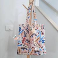 ราคา พร้อมส่ง กระเป๋าผ้า Tote Bag กระเป๋าผ้าลายวัว ลายเสือ ม้าลาย ถุงผ้า ลายปฏิทิน ลอตเตอรี่ มีซับใน ถุงผ้าน่ารักๆ กระเป๋าสะพาย ของขวัญปีใหม (11037590243)