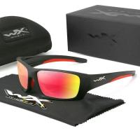 ราคา Wiley x WX brand New Sports Sunglasses Men HD Polarized Sun Glasses TR90 Square Frame Reflective Coating Mirror lens UV400 (10737057469)