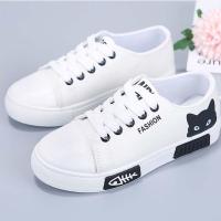 ราคา ลดติดทุน Baoji แท้ รุ่น JameJi 006 สำหรับผู้หญิง ผู้ชาย รองเท้าผ้าใบ สวมใส่สบาย เบา Sunny Flower (4214852461)