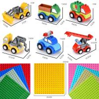 ราคา เข้ากันได้กับDuplo 6รูปแบบDiyบล็อกDuploรถยนต์การศึกษาของเล่นเด็กของขวัญปีใหม่พร้อมสต็อก (4187014434)