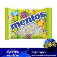 ราคา ซาวร์ มิกซ์ ลูกอมรสผลไม้ 100 เม็ด เมนทอส Mentos Sour Mix Fruit Flavored Candy ลูกกวาด แคนดี้ อมยิ้ม ทอฟฟี่ ขนมหวาน หมากฝรั่ง toffy (20523844164)