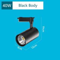 ราคา จัดส่ง3วัน Track Light LED ไฟแทรคไลท์ COB Track Lighting สปอร์ตไลท์ 12W 20W 30W 40W โคมไฟเพดาน มีรางสองราง ไฟแต่งห้อ (20971313178)