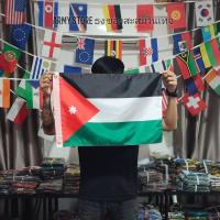 ราคา ธงชาติ จอร์แดน Hashemite Kingdom of Jordan Flag 4 Size พร้อมส่งร้านคนไทย (18784179305)