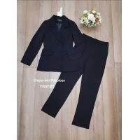 ราคา ป้าย Classy and Fabulous เซท 2 ชิ้นเสื้อสูทงานสวย มาพร้แมกางเกงขายาวงานกระดุมผ้า สวยมากคุ้มเกินราคา (20140048449)
