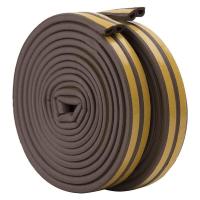 ราคา 2 Roll EVA Seal Weather Strip Foam Tape D Type 10M Doors Windows Draught Excluder Anti Collision Seal Strips (18224060851)