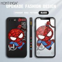 ราคา Hontinga เคสโทรศัพท์มือถือ เคสไอโฟน ลายสไปเดอร์แมน สำหรับIphone 6 6S 7 8 Plus SE 2020 (8908509931)