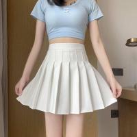 ราคา Queena กระโปรงพลีทสไตล์เกาหลี กระโปรงเทนนิส สีพื้น พร้อมส่ง กระโปรงทำงาน ผญ กระโปรงทรงเอ 6สี XS 3XL (14602122220)