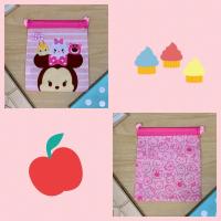 ราคา Sunniegiftshop พร้อมส่ง ถุงผ้าหูรูดลายการ์ตูน Snoopy Doraemon Disney Sumikko (4325896922)