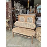 ราคา ส่งฟรี พร้อมส่ง teak wood rattan bench chair เก้าอี้ยาว พนักหวาย ม้านั่งยาวไม้สัก ม้านั่งยาวหน้าบ้าน ม้านั่งยาว โมเดิร์น ยาว1 2 เมตร งานดิบ (14898336155)