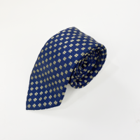 ราคา Silk Dot Tie เนคไท ลายจุดสีเหลือง พื้นสีกรม (21030301450)