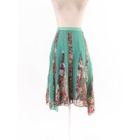 ราคา flynow กระโปรงผ้าชีฟองแต่งพิมพ์ลาย ซิปข้างมีซับใน ป้ายแบรนด์ระบุไซส์ EUR 36 Preloved (20664654812)