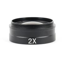 ราคา Microscope Accessories 0 5X 2X Industry Microscope Camera Objective Lens For 10A C MOUNT Lens Barlow Auxiliary Glass Lens (19604360262)