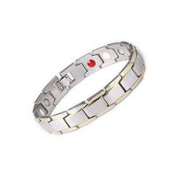 ราคา กำไลอุปกรณ์ดูแลสุขภาพแม่เหล็กเพื่อสุขภาพลดน้ำหนักกำไลข้อมือพลังงานแก้ปวดข้อของขวัญเครื่องประดับฟิตเนสสำหรับผู้ชาย (17840800351)