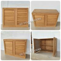ราคา DD Double Doors ตู้แขวนไม้สัก คู่ เกล็ด บานซิงค์ไม้สัก บานซิงค์ ตู้แขวน บานซิงค์ครัว บานซิงค์คู่ บานซิงค์เดี่ยว บานซิงค์ไม้ บานซิงค์pvc บานซิงค์คู่king (15887518568)
