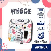 ราคา PixonPlux ปลั๊กไฟ รางปลั๊กไฟ รวมลาย การ์ตูน น่ารัก 2ช่อง 2USB สายยาว1 8M VCT3x0 75 ปลั๊กมอก ปลั๊กพ่วง ประกัน 5 ปี Arthur (20064858890)