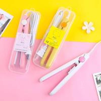 ราคา เครื่องหนีบผมมินิ หนีบมินิ ที่หนีบผม ขนาดพกพา ทำผมทรงหนีบตรง หนีบผม ที่หนีบผมพกพา เครื่องหนีบผม (20563557416)