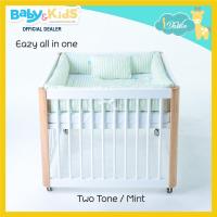 ราคา ออกE taxได้ พับเก็บได้ Idawin Folded Bed ที่นอนเด็กทารก ที่นอนเด็กแรกเกิด เตียงเด็กพับได้ เตียงนอนเด็ก เตียงเด็ก แรกเกิด 4ปี ขนาด104x104x86cm (8288284825)