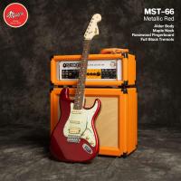 ราคา Maya MST 66 กีตาร์ไฟฟ้า ทรง Strat 22 เฟรต ไม้อัลเดอร์ คอเมเปิ้ล ปิ๊กอัพ HSS Full Block Tremolo Japan Since 1970 ประกันศูนย์ 1 ปี (20651974341)